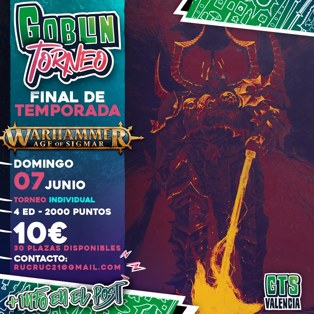 Cartel de Goblin Torneo: Final de temporada