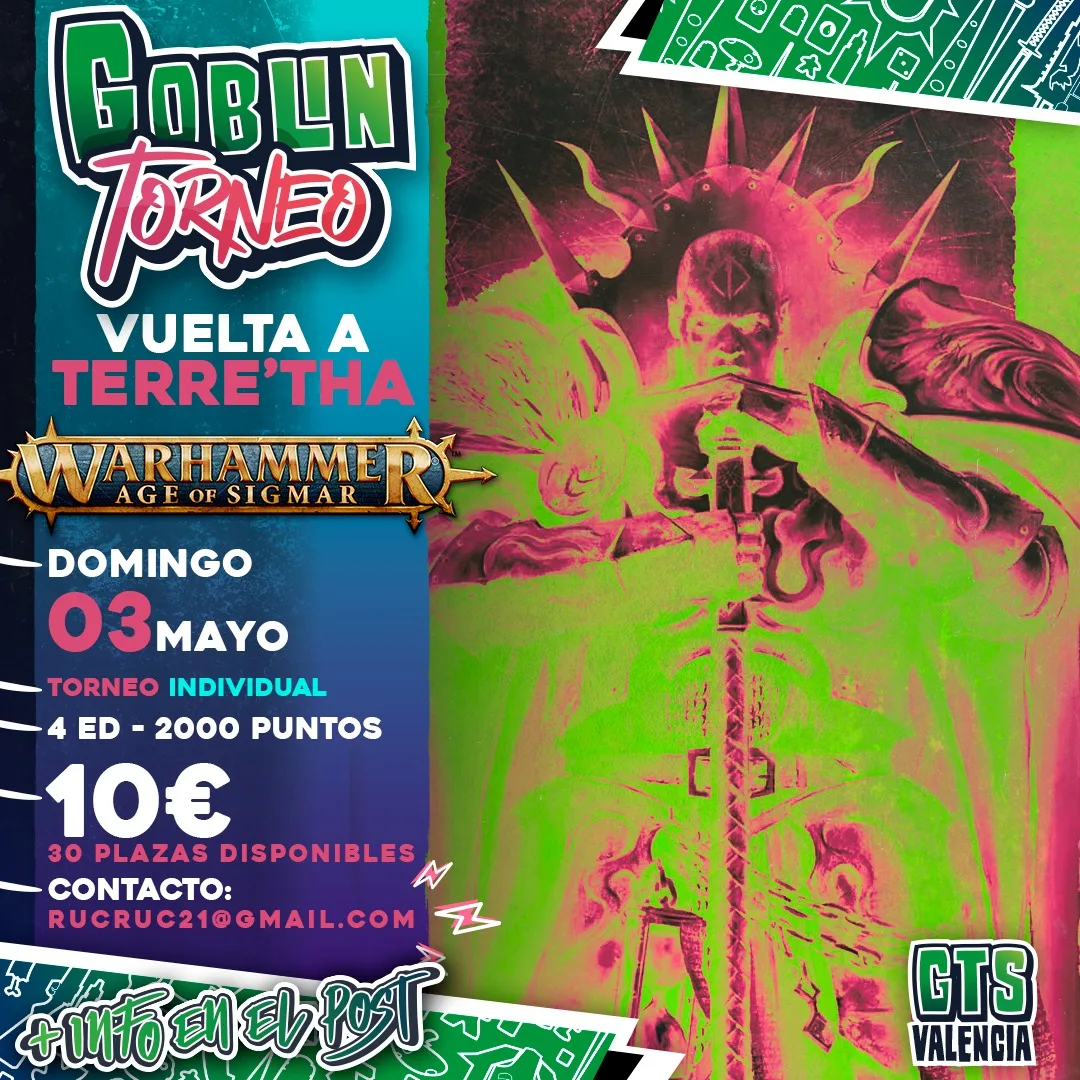 Cartel de Goblin Torneo: Vuelta a Terre'tha