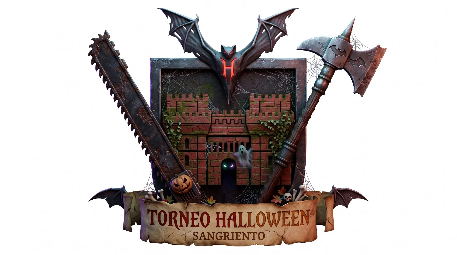 Cartel de Halloween Sangriento