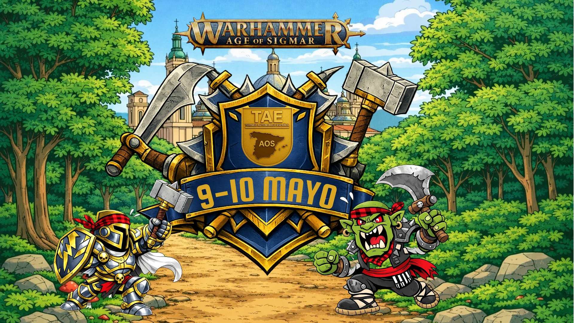 Cartel de II TAE - GT Autonómico Español Zaragoza