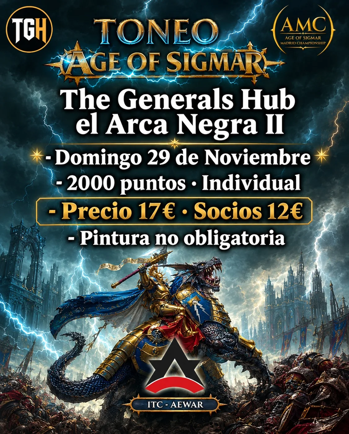 Cartel de The Generals Hub - El Arca Negra II
