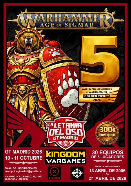 Cartel de GT Madrid 2026