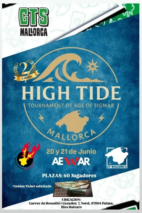 Cartel de II GT High Tide Mallorca
