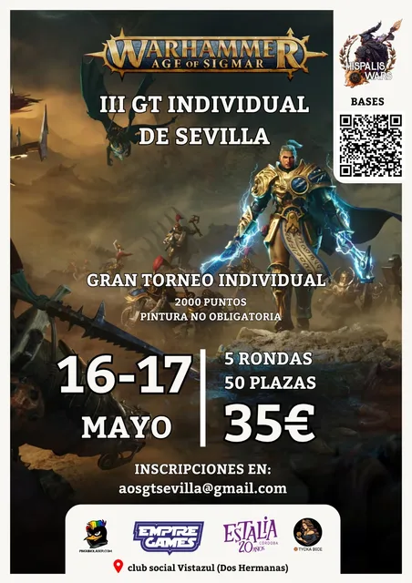 Cartel de III GT Individual de Sevilla