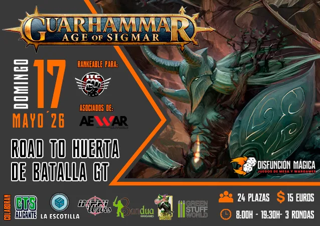 Cartel de IV Torneo AoS - Guarhammar 2026