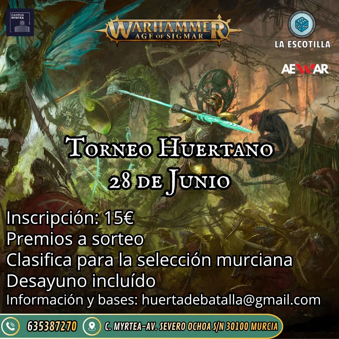 Cartel de Torneo Huertano 28 de Junio