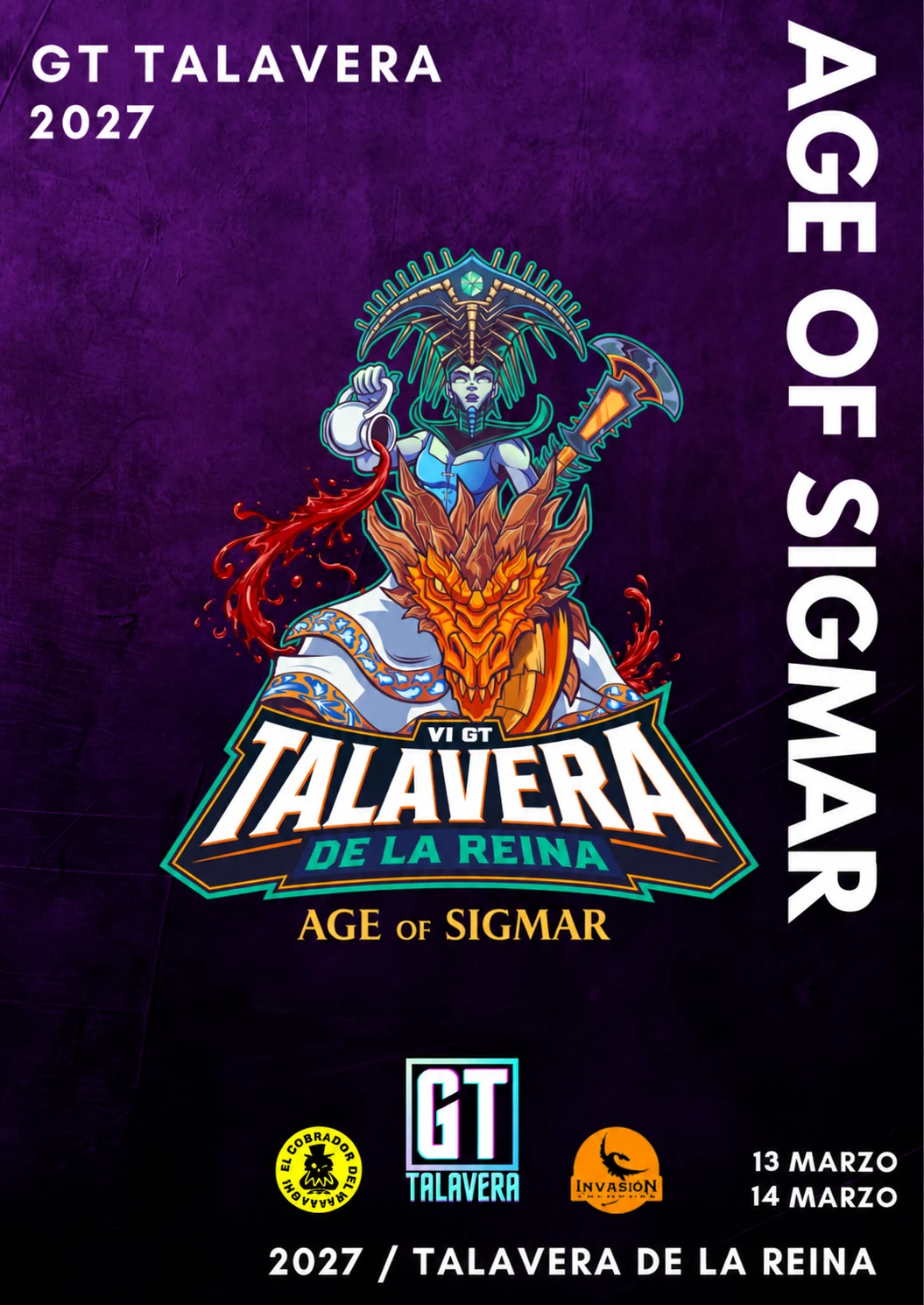 Cartel de VI GT Talavera Age of Sigmar