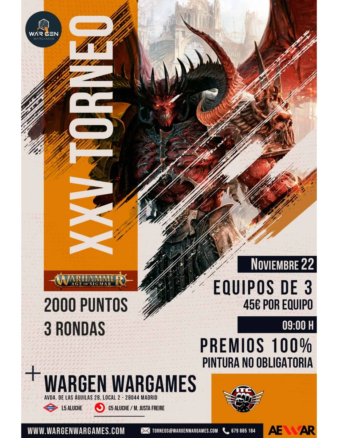 Cartel de The Generals Hub - Wargen’s AoS XXV